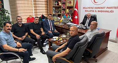 MTSO Başkan adayı Mahmut Boyraz'dan MHP teşkilatına hayırlı olsun ziyareti