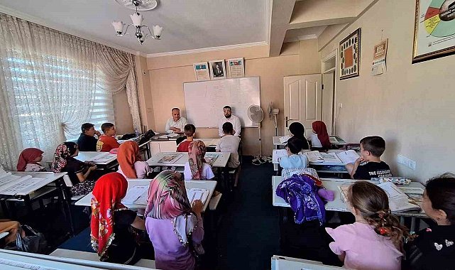 Müftü Güvenir'den yaz Kur'an kurslarına moral ziyareti