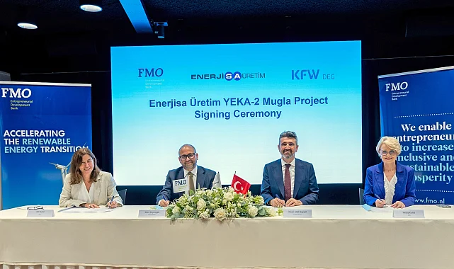 Muğla'daki rüzgâr projelerine 180 milyon dolarlık finansman anlaşması