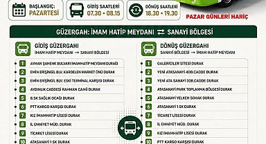 Niğde Belediyesi üreten ellerin yanında: Sanayi çıraklarına ücretsiz ulaşım