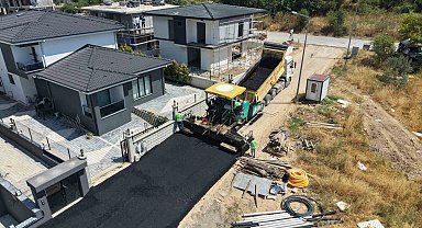 Nilüfer'de asfalt çalışmaları hız kazandı