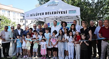 Nilüfer'de Çalı Mehmetçik Parkı açıldı