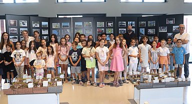Nilüfer'de çocuklar "Toprağın İzinde" keşfetti