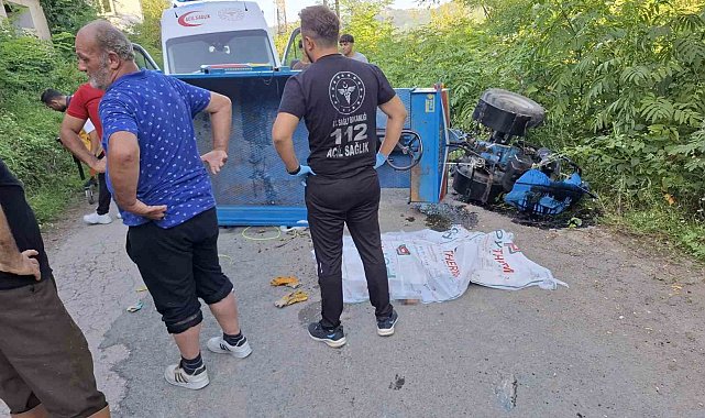 Ordu'da patpat devrildi: 6 yaşındaki kız çocuğu hayatını kaybetti, ağabeyi yaralandı