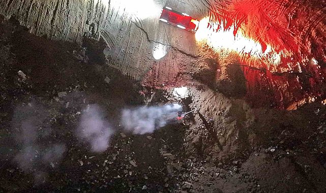 Ormanlık alandaki yangını görüp itfaiyeye haber verdi, alevler büyümeden söndürüldü