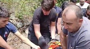 Osmaniye'de içme suyu çalışmasında düşen işçi yaralandı