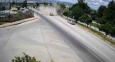 Otomobil takla attı, sürücü yaralandı