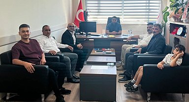 Öz Sağlık-İş Sendikası Ağrı'dan Cenap Işık'a ziyaret