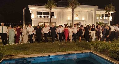 Pamukkale'deki düğünde Karadeniz rüzgârı esti