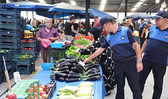 Pazarlarda tartı ve tezgahlar mercek altında