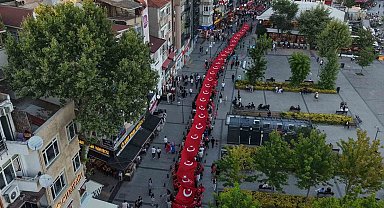 Pendik, 15 Temmuz'un 10. yılında şehitler ve gaziler için tek yürek oldu