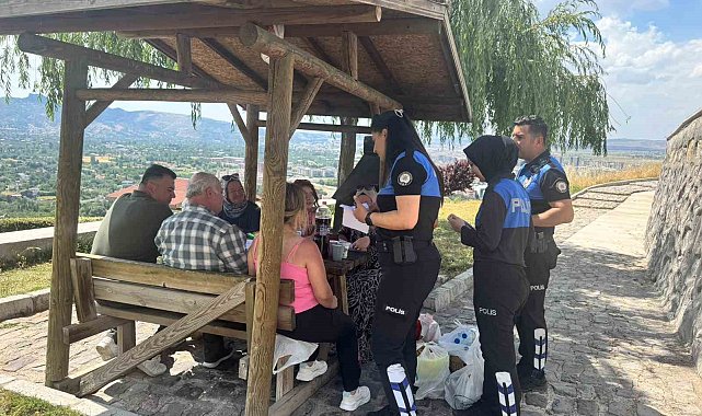 Polis vatandaşları yangınlar konusunda uyardı