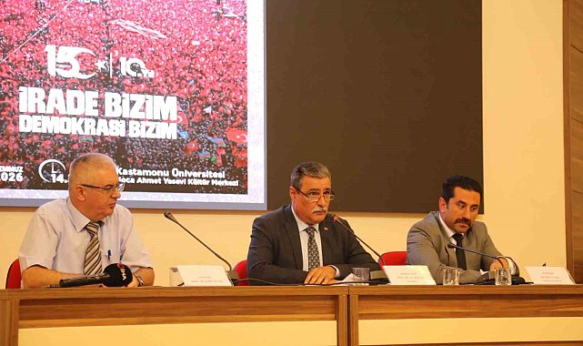 Prof. Dr. Şerif Demir: "Tankların önünde yürüyen insanlar bu milletin cesaretini ortaya koymuştu"