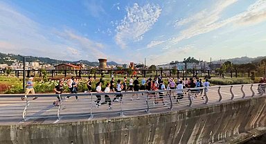 Rize'de 5 kilometrelik halk koşusu