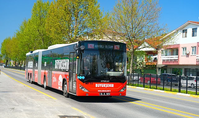 Sakarya Büyükşehir'den Kültür Yolu Festivali'ne özel ulaşım planlaması