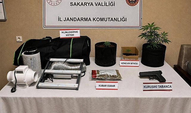 Sakarya'da uyuşturucu operasyonu: 2 tutuklama