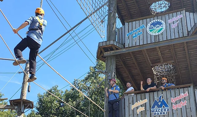 Sakarya'da eğitim ve macera bir arada