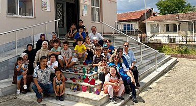 Sakarya'da gezici umut atölyesi mahalle mahalle umut taşıyor