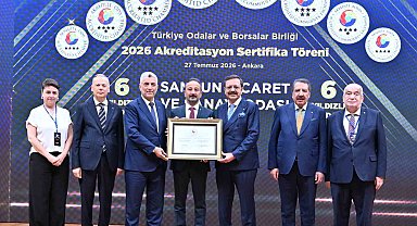 Samsun TSO'nun akreditasyon gururu