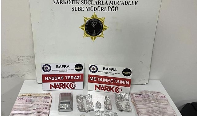 Samsun'da 4 ilçede uyuşturucu operasyonu: 7 kişi yakalandı