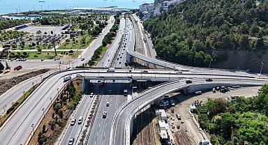 Samsun'da iki önemli bağlantı yolu trafiğe açıldı