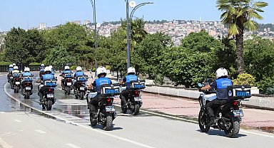 Samsun'da motosikletli zabıta dönemi