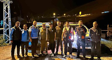 Sarıkamış'ta kaybolan bir kişi bulundu