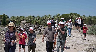 Satranç ustaları Pamukkale ve Hierapolis'e hayran kaldı