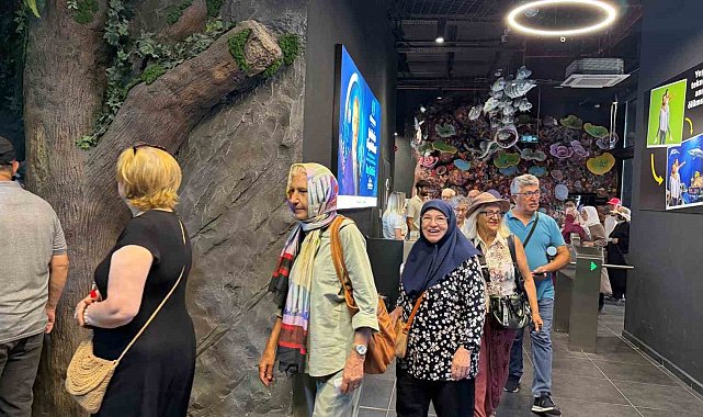 Saygınlar su altı dünyasını keşfetti