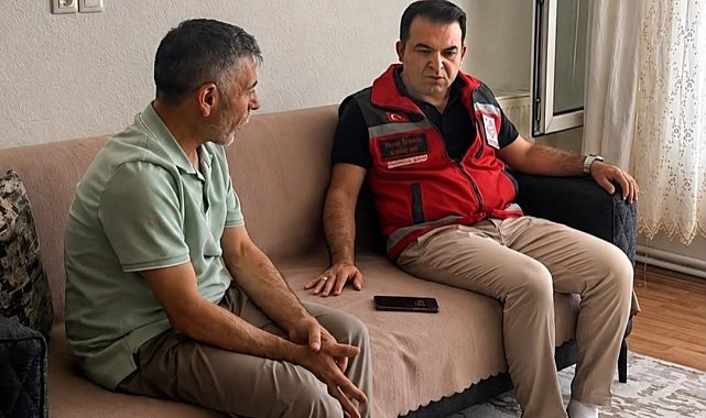 Şehit ailesine vefa ziyareti