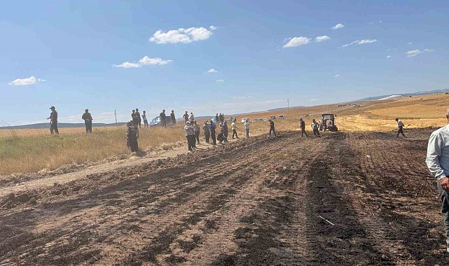 Seyitgazi ilçesinde bir yangın daha