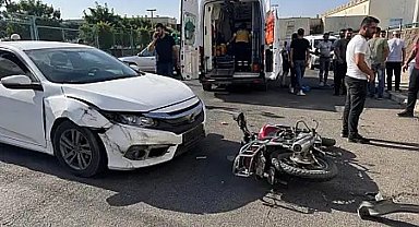 Siirt'te otomobil ile motosiklet çarpıştı: 2 yaralı
