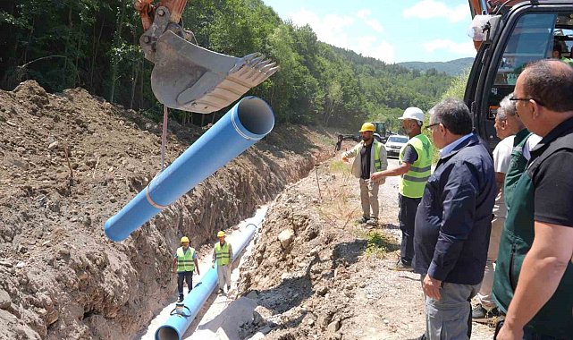 Sinop'ta 33 köyün içme suyu problemine kalıcı çözüm