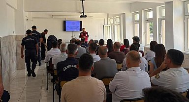 Sinop'ta jandarma personeline psikososyal destek eğitimi