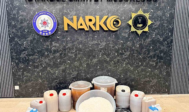 Şişli'de uyuşturucu operasyonu: 239 kilo uyuşturucu ele geçirildi