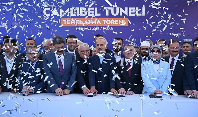 Sivas ile Tokat arasında kesintisiz ulaşım hedefi... Çamlıbel Tüneli'nin temeli atıldı