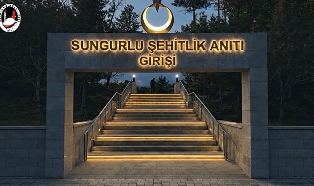 Sungurlu Şehitliği baştan sona yenileniyor