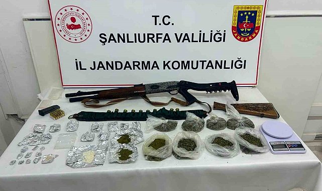 Suruç'ta uyuşturucu operasyonu: 1 gözaltı