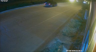 Takla atan cip kazasının güvenlik kamerası ortaya çıktı