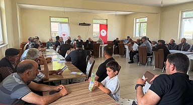 Tarım ve Orman Müdürü Enver Aydın üreticilerle buluştu