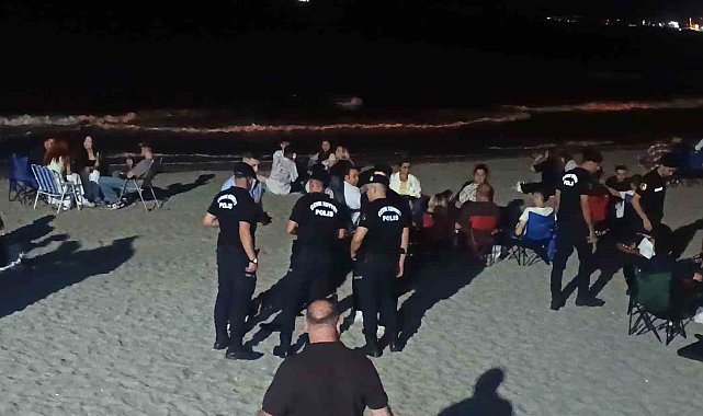 Tekirdağ Emniyeti kumsallarda huzur mesaisini sürdürüyor