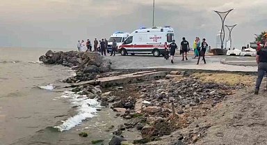 Tekirdağ'da denizde bir kişinin kaybolduğu ihbarı ekipleri seferber etti
