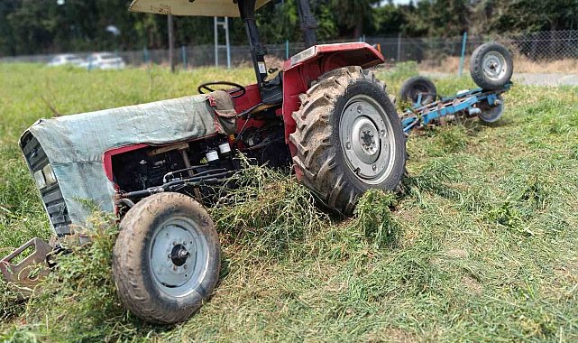 Traktörden düşen yaşlı adam hayatını kaybetti