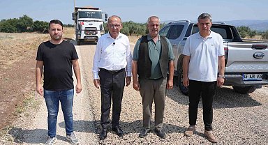 Turgutlu'da asfalt mesaisi hız kesmiyor
