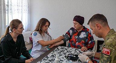 Türk askerinden Bosna-Hersek'te sağlık desteği