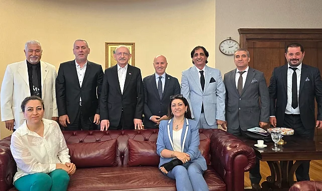 UBK'dan CHP Genel Başkanı Kılıçdaroğlu'na ziyaret