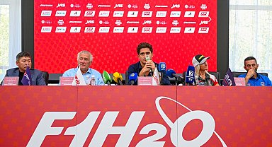 UIM F1H2O Dünya Şampiyonası Kırgızistan Grand Prix'sinin basın toplantısı yapıldı