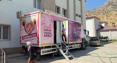 Uludere'de mobil KETEM aracı hizmete başladı
