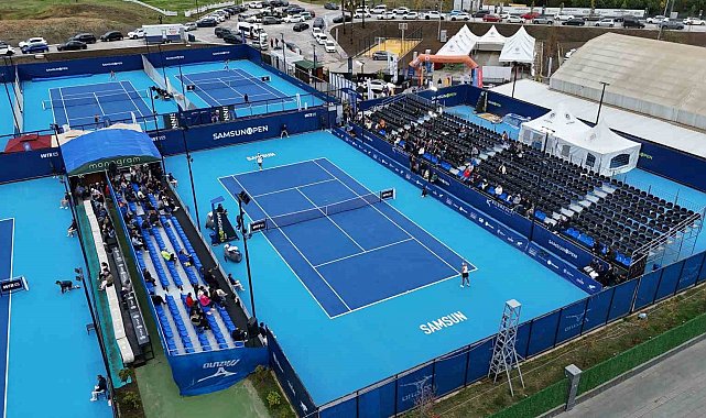 Uluslararası Samsun Open ATP Challenger 50 için geri sayım başladı