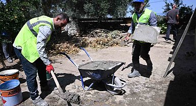 Ümmü teyzenin yardımına Aydın Büyükşehir koştu
